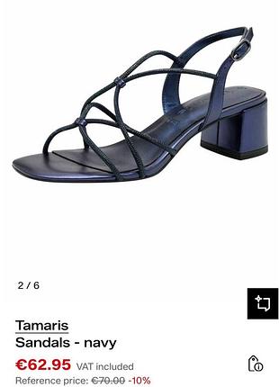 Босонідки tamaris 37 розмір  оригінал