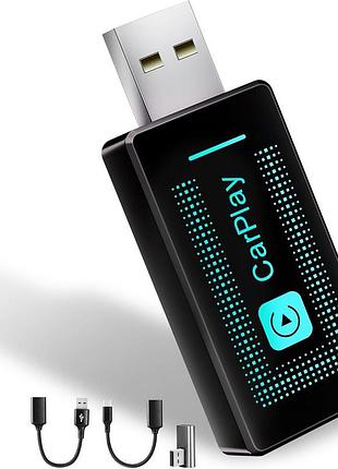 Беспроводной адаптер carplay для iphone беспроводной адаптер carplay. usb carplay совместим с автомобилями с 2