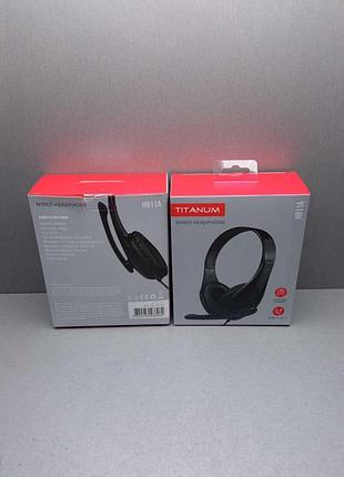 Наушники bluetooth-гарнитура б/у titanum h911a