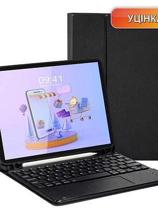 Клавиатурный чехол lama smart keyboard case черный с тачпадом и держателем для apple pencil qwerty для ipad