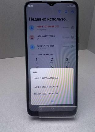 Мобильный телефон смартфон б/у tecno spark 7 (kf6n) 4/64gb nfc dual sim