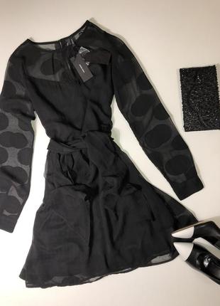 Чёрное платье vero moda