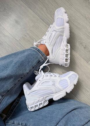 Nike stussy air zoom spiridon cage white