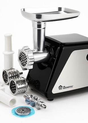 Мясорубки для колбасы domotec, мясорубка электрическая для мяса мясорубка с теркой драников dc-78