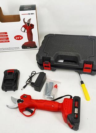 Секатор акумуляторний boxer bx-9001 2 акб 24в mw-81