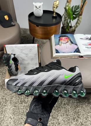 Мужские кроссовки nike air max dn8 black grey green