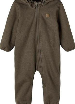 Демисезонный комбинезон ромпер name it softshell (размер 50/56)