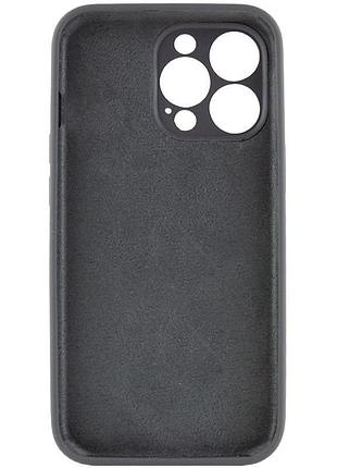 Силиконовый чехол silicone silk full camera protective (aa) no logo для iphone 16 pro max (айфон 16 про макс ), матовая накладка 2