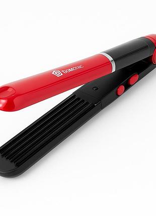 Плойка для разных типов волос domotec, плойки для объема волос плойка создания завивки tw-25