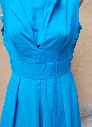 Bgl летнее льняное платье,s