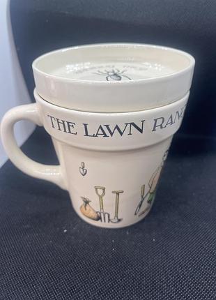 Керамічна кружка-горщик «the lawn ranger» виготовлена компанією atp gifts ltd за дизайном саймона дрю.