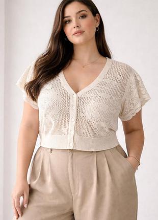 Ажурний джемпер, р-р xl/2xl