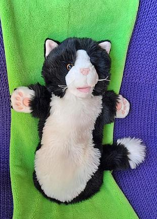 Кот.кот.котик.кошен.мягкая игрушка.маппет.купальный театр.кукольный театр.перчатка.театр.puppet co