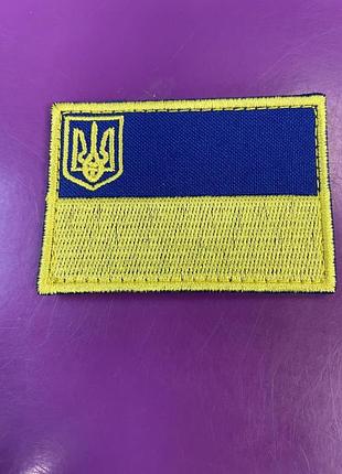 Шеврон "прапор україни з гербом"