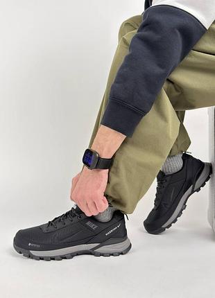 Мужские кроссовки nike rivah black grey