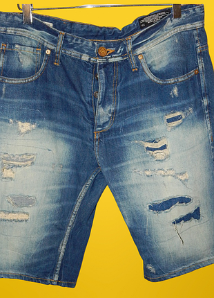 Шорты из денима jack jones restored denim.