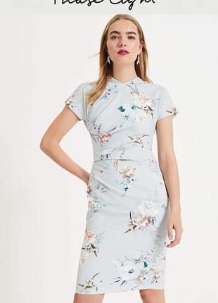 Брендовое платье-футляр — phase eight ashley floral print