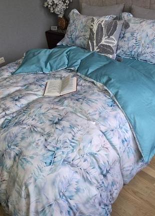 Комплект постільної білизни сатин premium, aquarelle