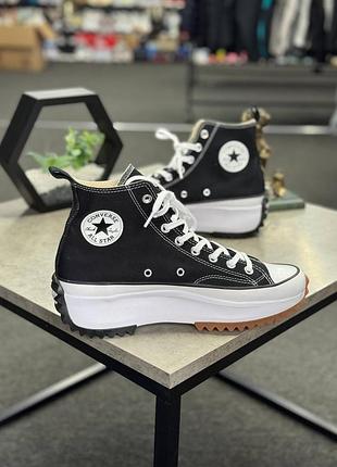 Оригінальні високі кеди converse run star 6