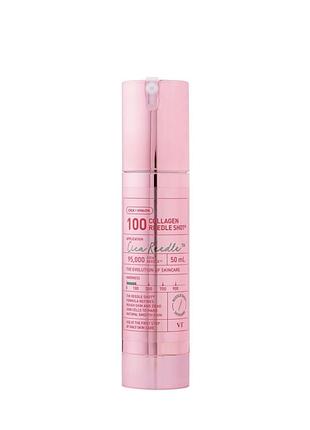 Зміцнювальний колагеновий бустер з мікроголками vt cosmetics - collagen reedle shot 100, 50 мл