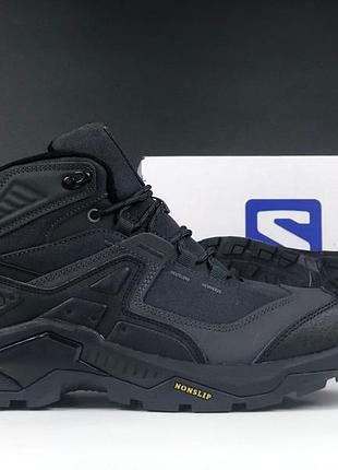 Зимові чоловічі черевики salomon gtx