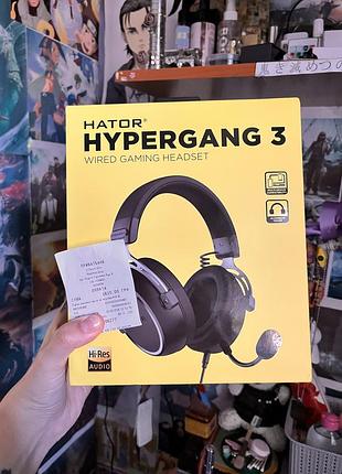 Навушники hypergang 3 нові