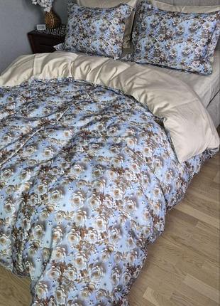 Комплект постільної білизни сатин premium, millefleur