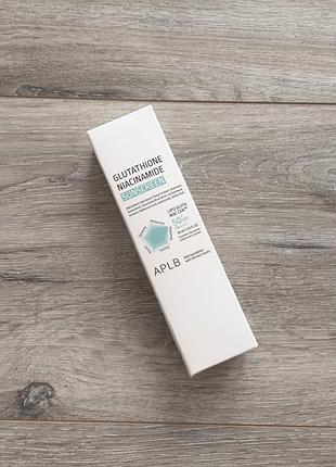 Aplb glutathione niacinamide sunscreen – осветляющий солнцезащитный крем spf 50+ pa++++ 40 мл