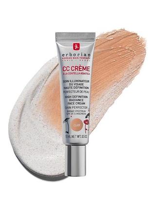 Erborian cc cream тональний крем для обличчя 15 мл clair