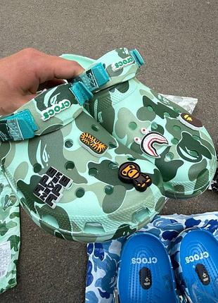 Crocs x bape 6