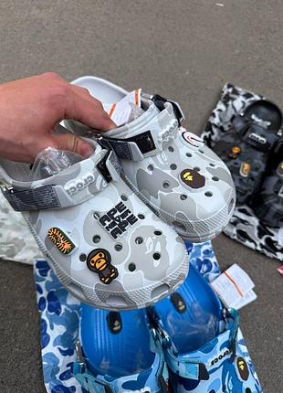 Crocs x bape 5