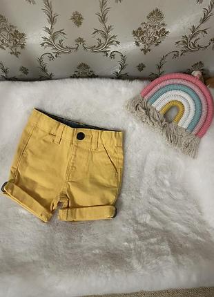 Классные желтые шортики primark, шорты, брючные шортики, шорты