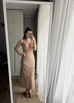 Літня сукня міді zara