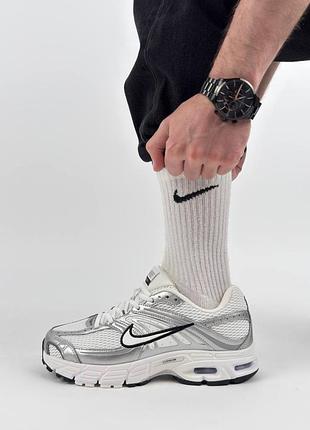 🐻 мужские кроссовки nike air max moto 2k white metallic
