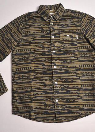 Чоловіча сорочка на довгий рукав carhartt wip ls weave shirt - s