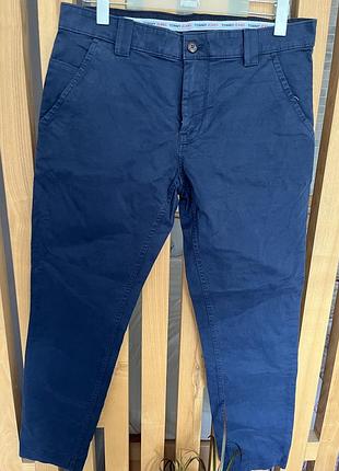 Блакитні штани tommy jeans