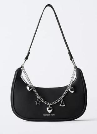 Сумочка zara чорна