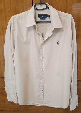 Оригинальная рубашка премиум бренда ralph lauren/xl