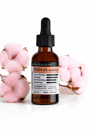 Омолаживающая сыворотка – биорепант pdrn 4% derma factory