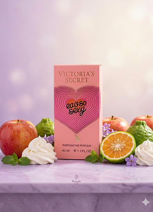 Парфуми з феромонами eau so sexy 40 мл стійкі духи жіночі солодкий шлейфовий аромат яблуко вершки бергамот фруктові літні парфуми люкс шлейф