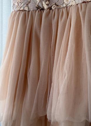 Нарядное платье h&m на девочку 10 лет 4
