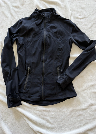 Lululuemon define jacket black кофта на замке лонгслив s спортивная