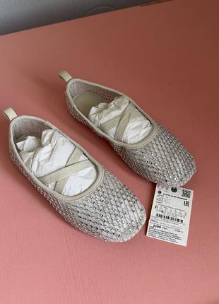 Балетки zara ,31 розмір