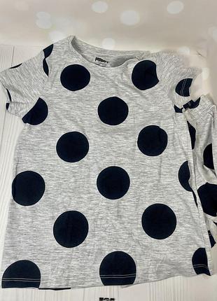 Літня піжама primark для дівчинки 122-128