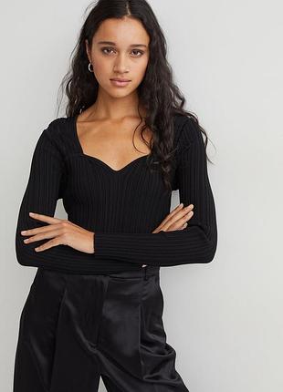 Кофтинка фактурна h&m чорна