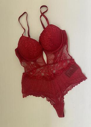 Жіноче мереживне боді h&m