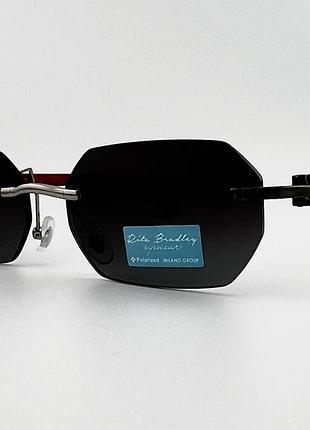 Солнцезащитные очки rita bradley rb9014 col.02p поляризованные с деревянными дужками и флексами