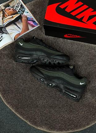 Стильные кроссовки nike air max 95'sequoia' olive/green