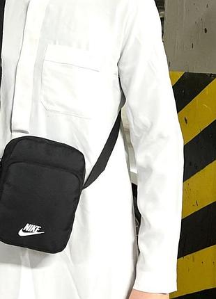 Сумка черная nike сумка найк борсетка найк сумка мужская, сумка через плечо сумка спорт найк 4