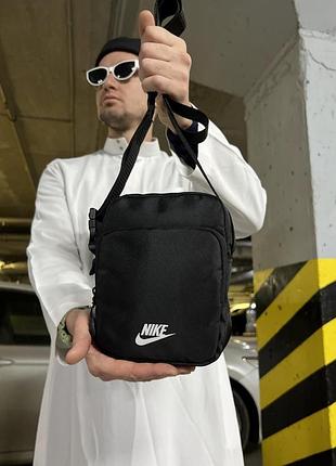 Сумка черная nike сумка найк борсетка найк сумка мужская, сумка через плечо сумка спорт найк 2